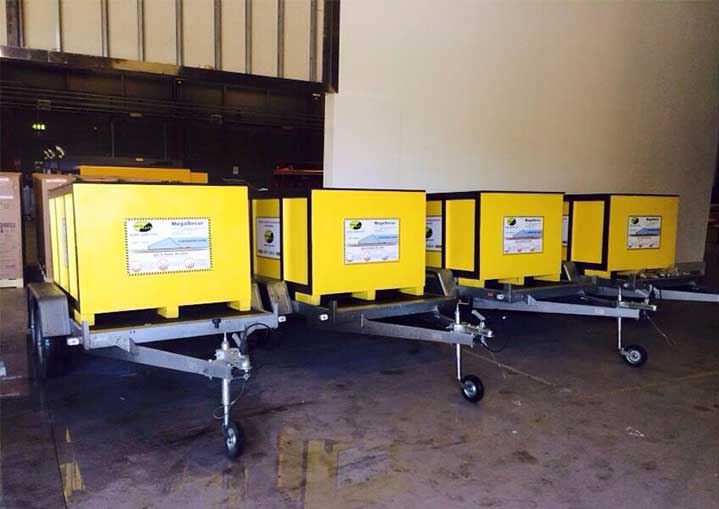 via di protezione dalle inondazioni strada lunga