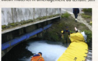 Article dans le magazine des maires de france sur le barrage anti pollution water-gate
